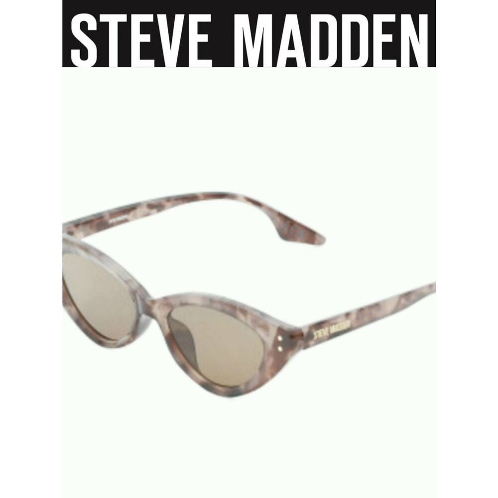 Steve Madden 50MM Chary Cats Eye Sunglasses- Tortoise